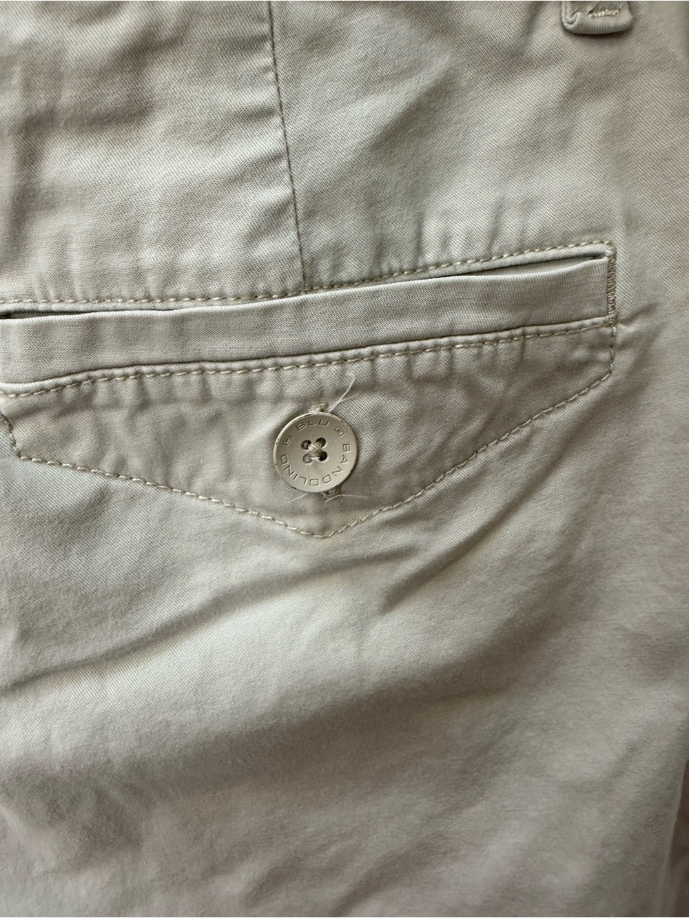 Bandolino Light Beige Casual Chino Pants - Picture 5 of 8